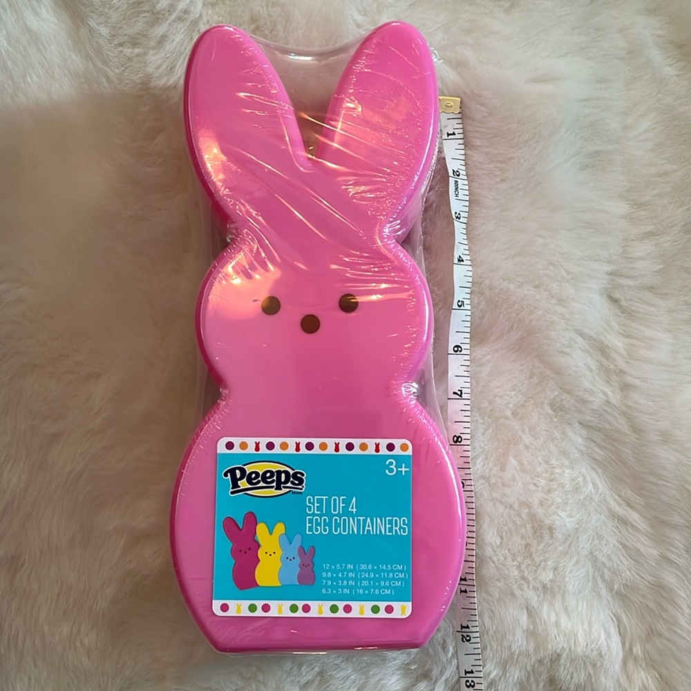 Peeps PINK 💞 Bunny Nesting Boxes Easter